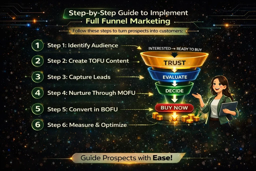 Step-by-Step Guide to Implement Full Funnel Marketing